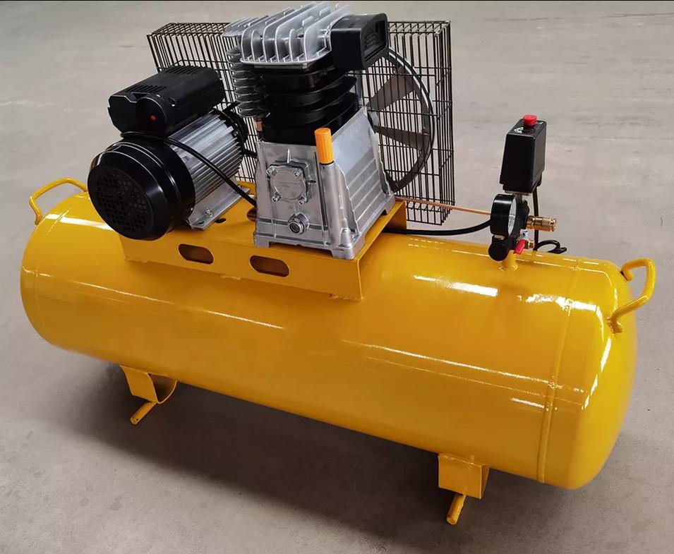 Kleuterschool kin Bijdrager Oil Free Piston Air Compressor 3HP 8Bar 100L – CYCOAIR
