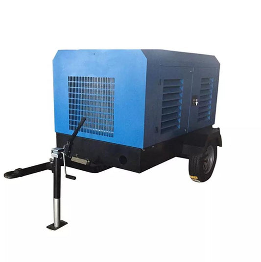 Portable 8bar 45kw Single Diesel Screw Air Compressor