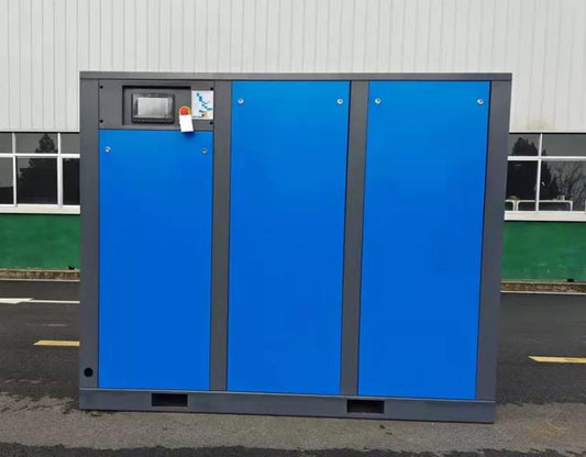 Industrial Air Compressor 110KW 150HP Two Stage Inverter Rotary Screw Compressor