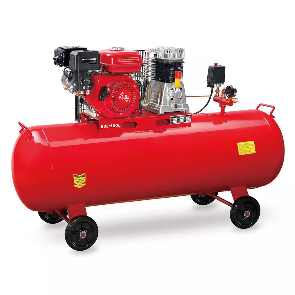 Oil Free Piston Air Compressor 3HP 8Bar 100L