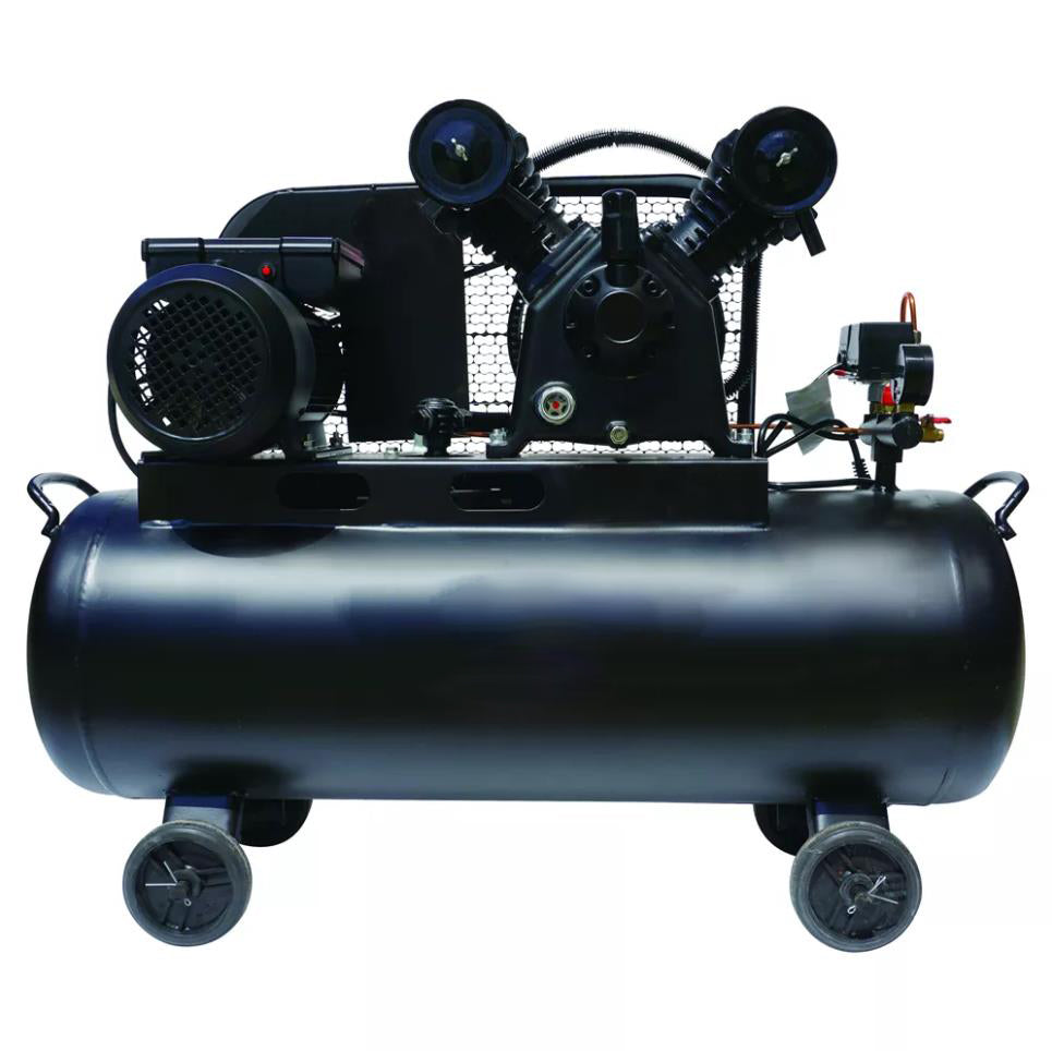 Oil Free Piston Air Compressor 3HP 8Bar 100L